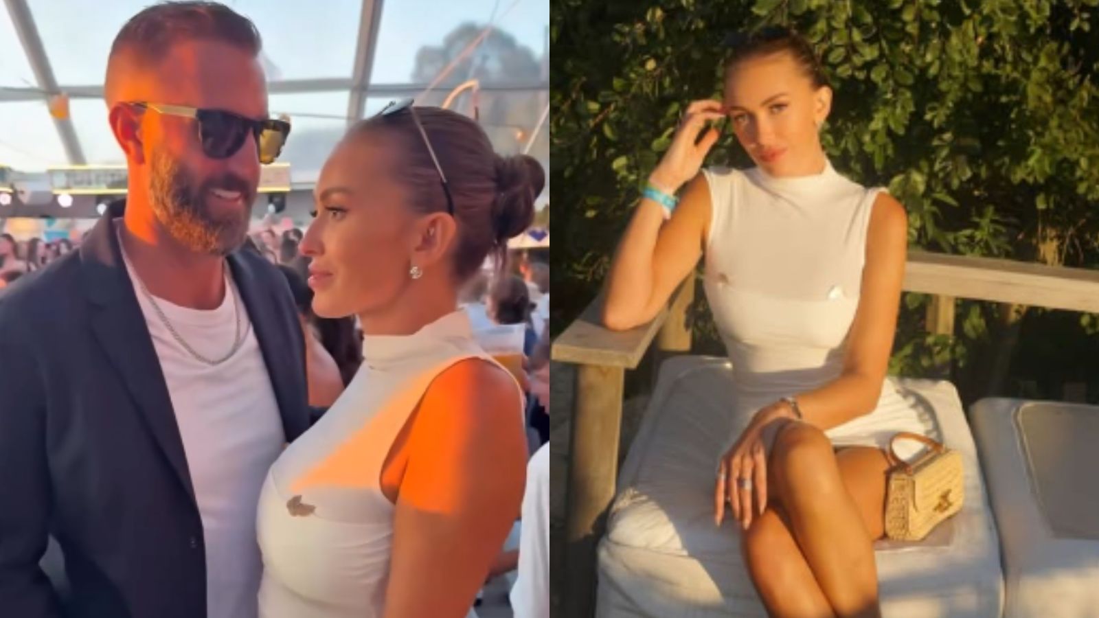 Paulina Gretzky turns heads in a $4840 outfit during Hamptons visit with hubby Dustin Johnson &amp; friends