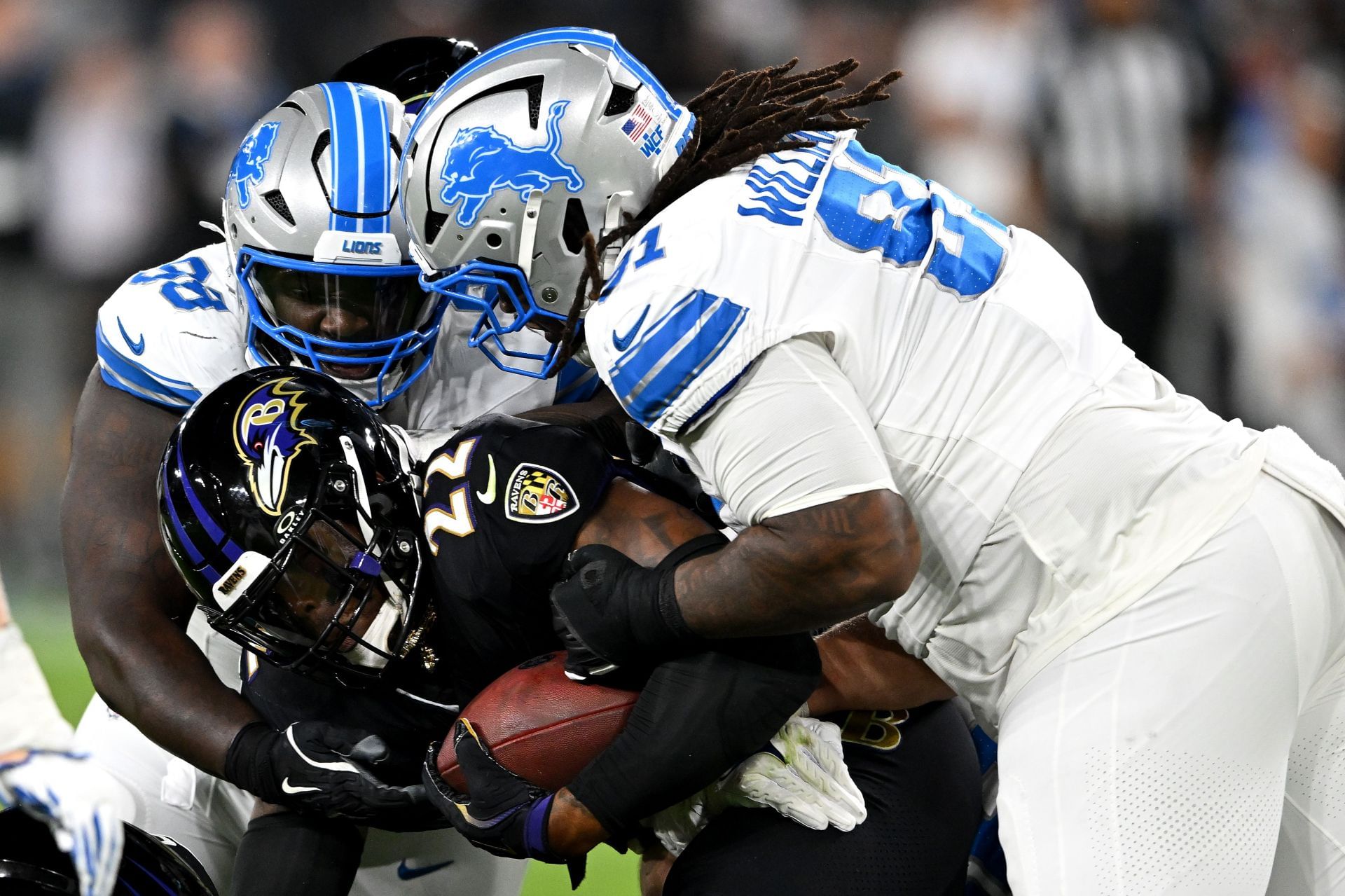 Detroit Lions v Baltimore Ravens - Source: Getty