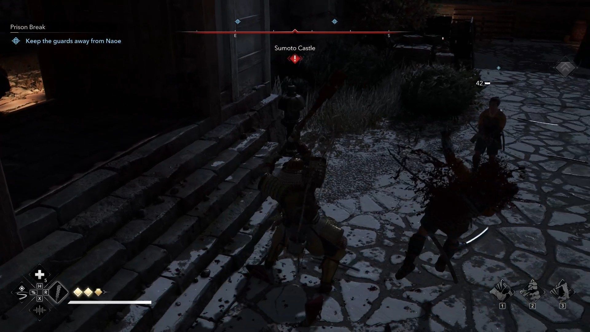 Defeat the waves of guards (Image via Ubisoft)