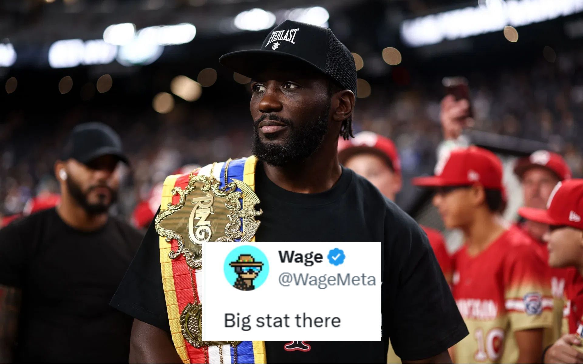 Fans react to a stat about Terence Crawford. [Image courtesy: Getty]