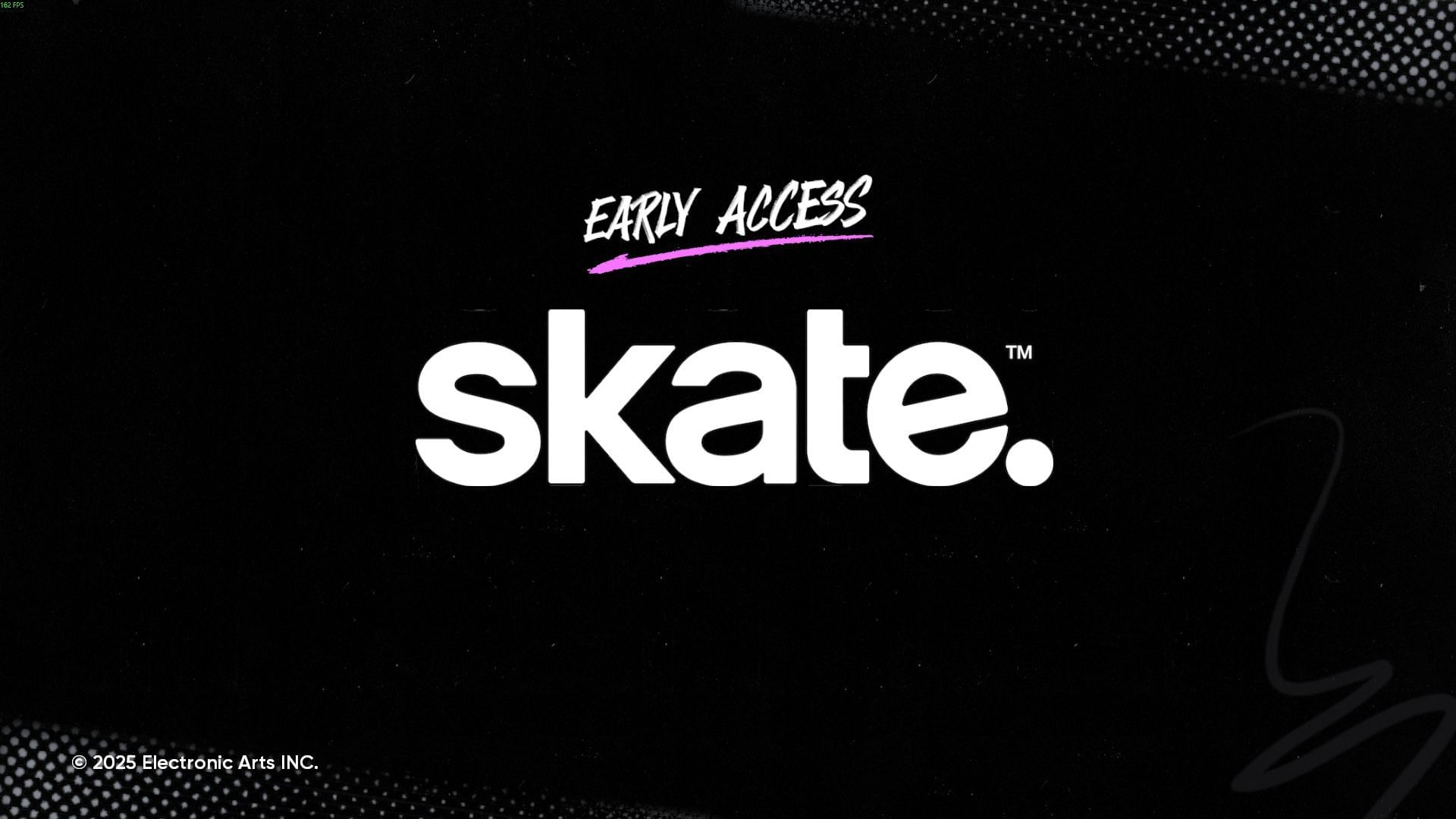 Skate Early Access main screen.