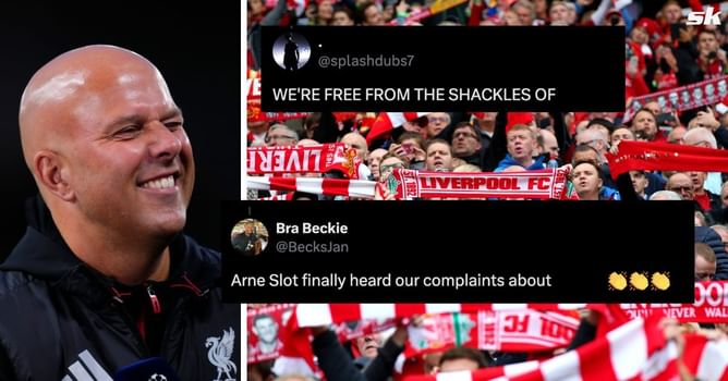“We’re free from shackles”, “Slot finally heard our complaints” - Liverpool fans celebrate as 26-year-old gets dropped from line-up vs Crystal Palace