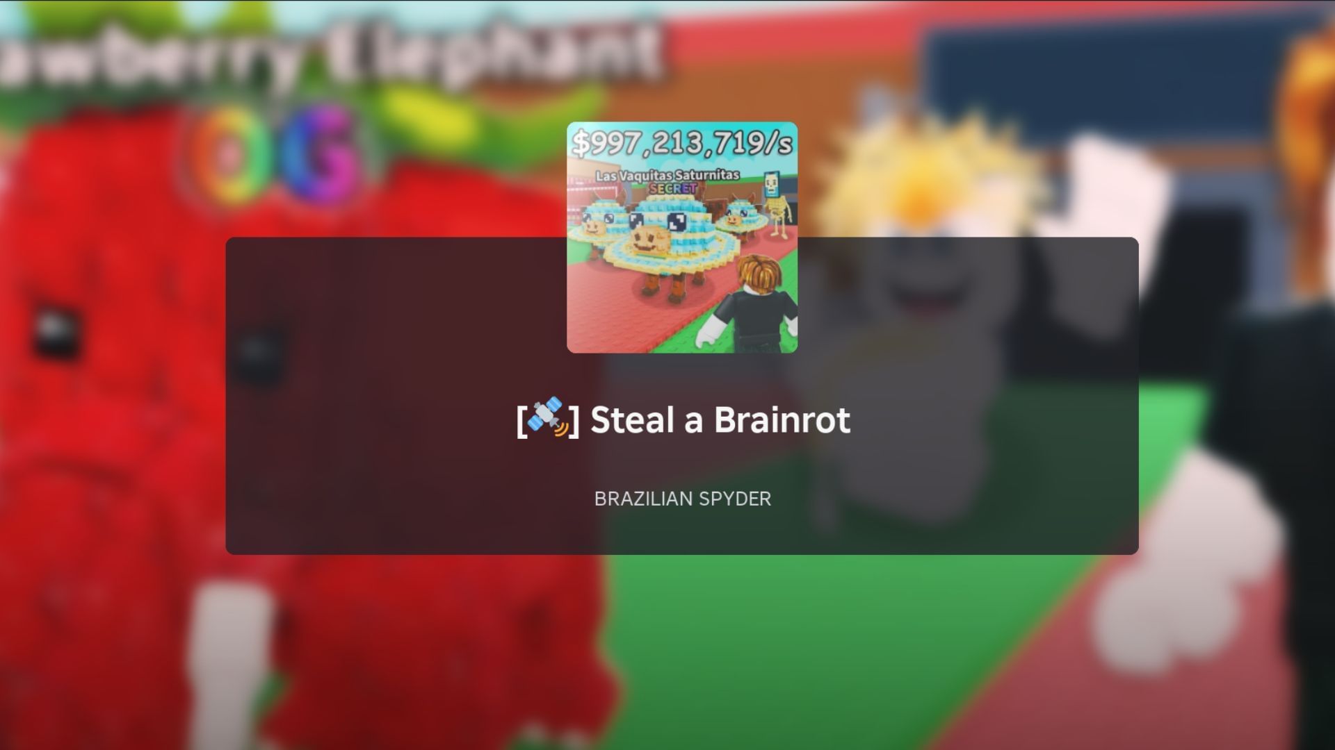 Steal a Brainrot loading screen