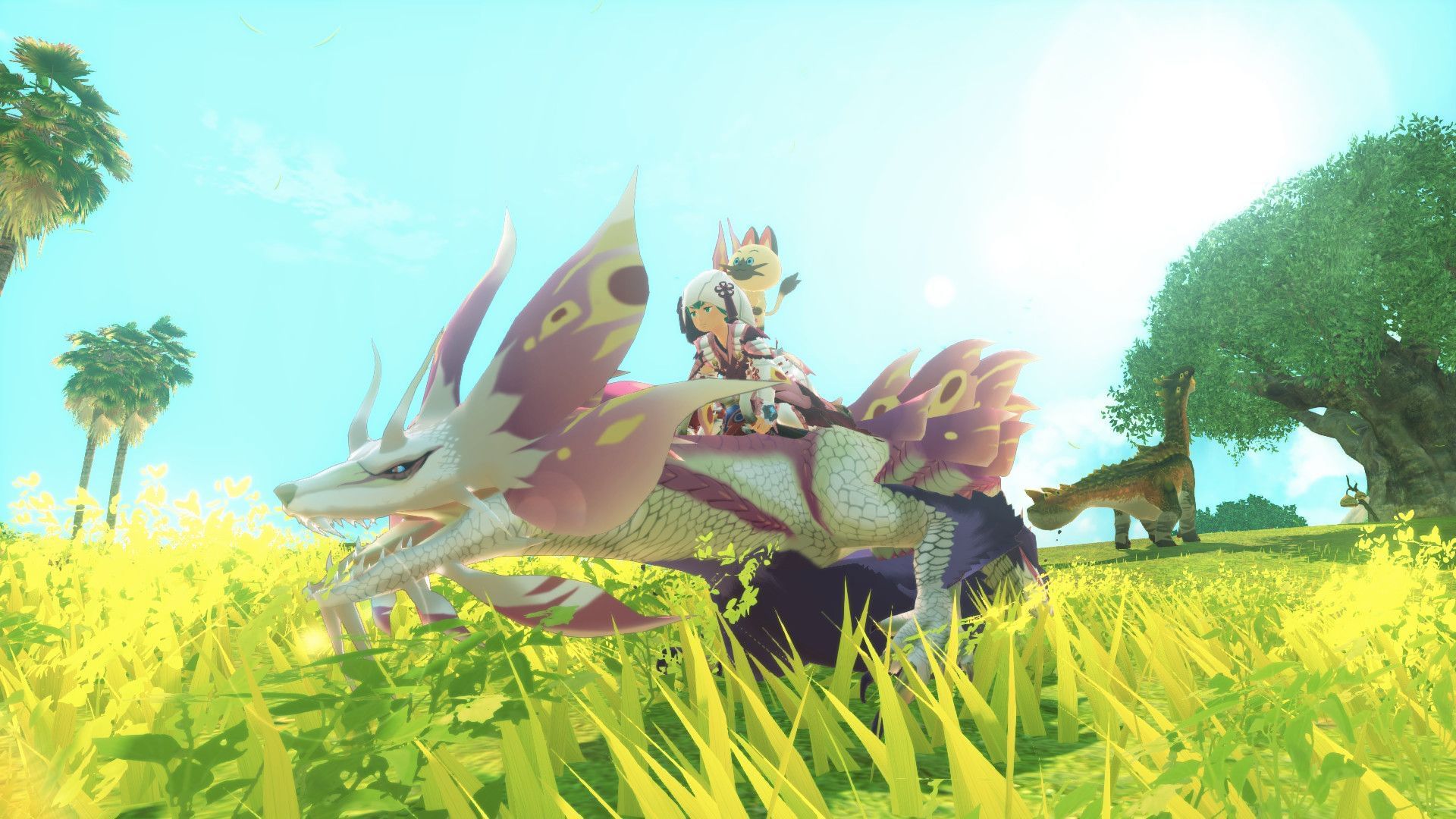 Harness the power of Monsties in exciting turn-based battles in Monster Hunter Stories 2: Wings of Ruin (Image via Capcom)