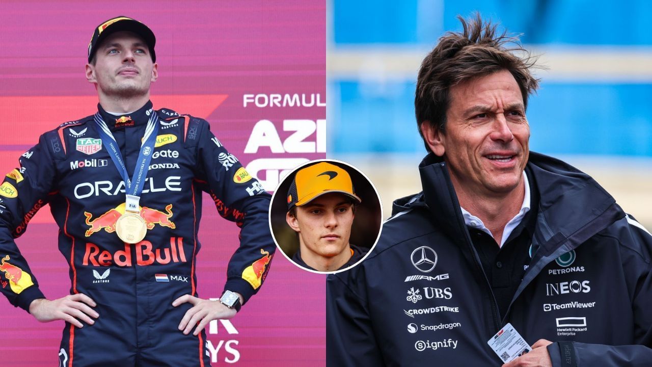 Toto Wolff believes Max Verstappen is still in the title fight against Oscar Piastri [Images via Getty]
