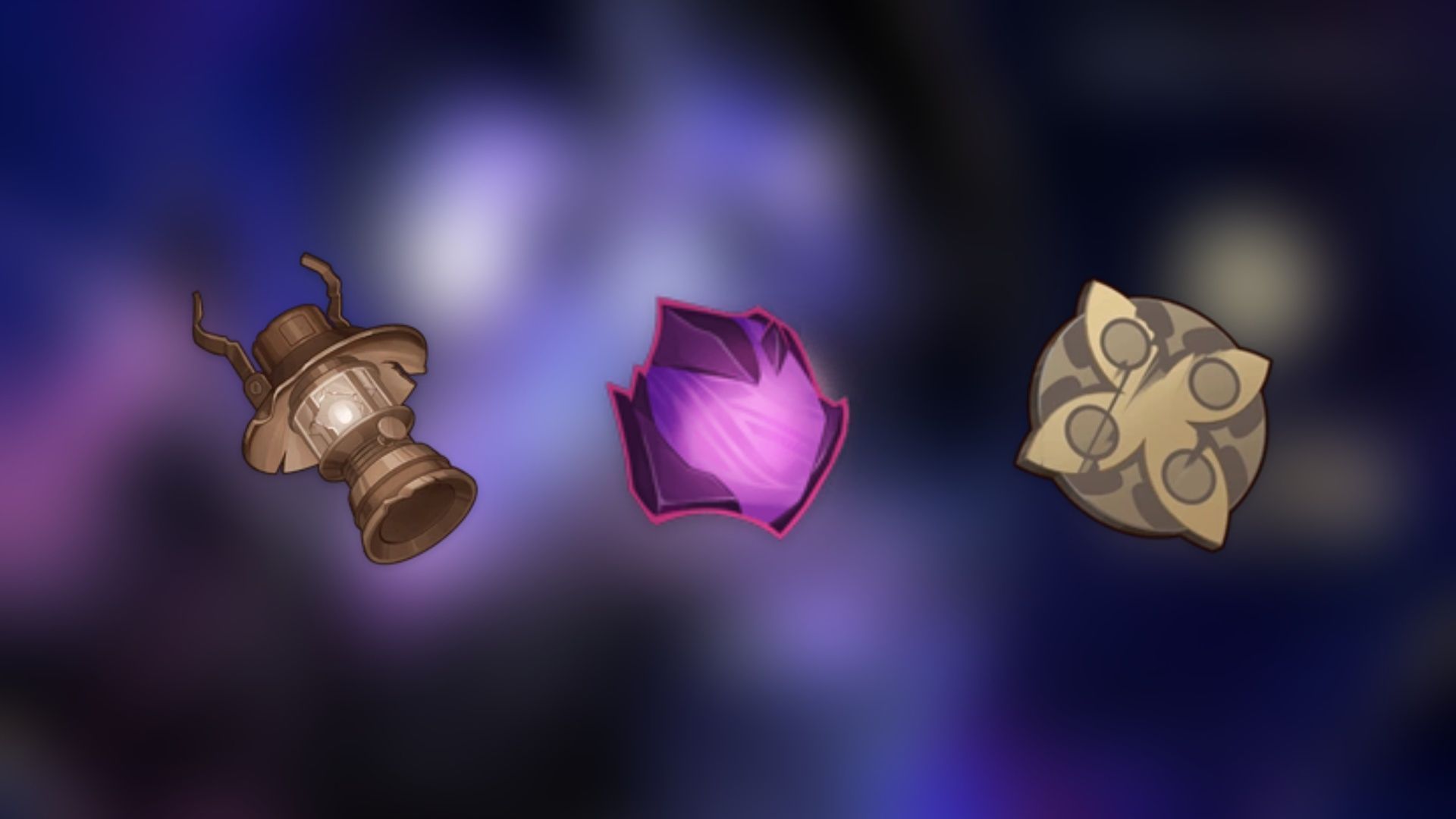 Bloodsoaked Ruins level-up materials (Image via HoYoverse)