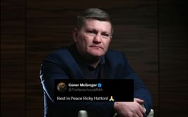 "Rest in peace," "Salute the Hitman" - Combat sports world mourns Ricky Hatton as Conor McGregor, Jake Paul, Tom Aspinall and other stars pay tribute