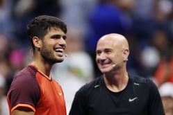 "Don't be so greedy" - Andre Agassi playfully scolds Carlos Alcaraz for hoarding Slam titles, urges him to 'share' with Laver Cup teammates