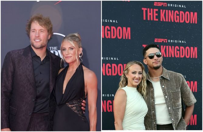 Matthew Stafford's wife, Kelly, reacts to Patrick Mahomes' wife, Brittany's 30th birthday IG dump