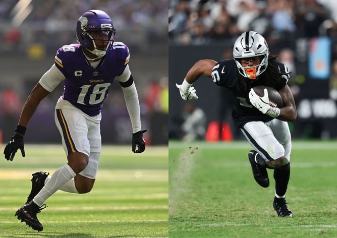 Justin Jefferson or Jakobi Meyers Week 4 Start 'Em, Sit 'Em: Fantasy Football projections for WRs explored