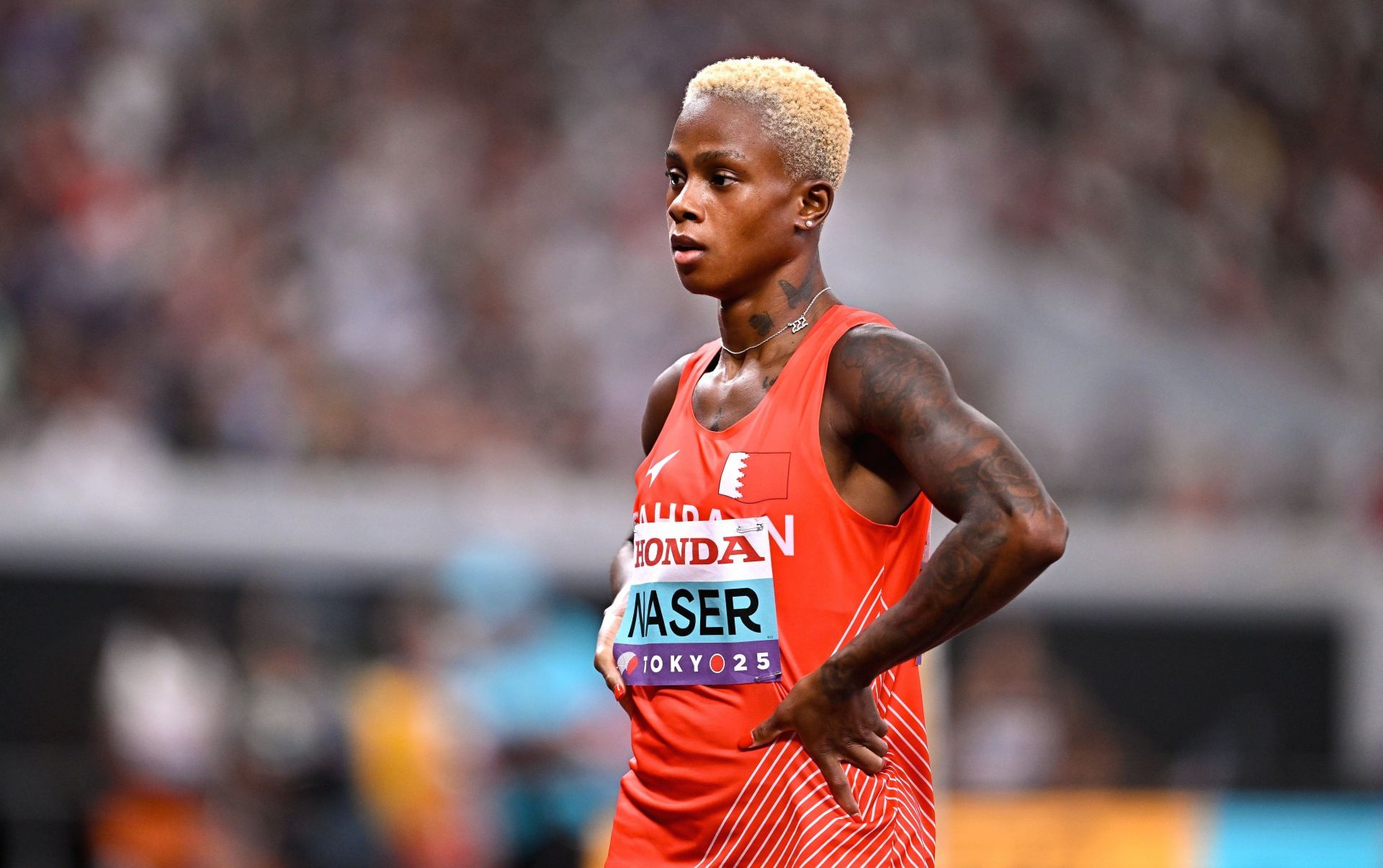 Salwa Eid Naser at World Athletics Championships Tokyo 2025 - Day 2 - Source: Getty