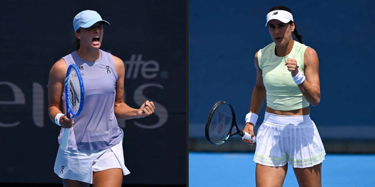 Iga Swiatek vs Sorana Cirstea is one of the second-round matches at the Korea Open 2025. (Photos: Getty)