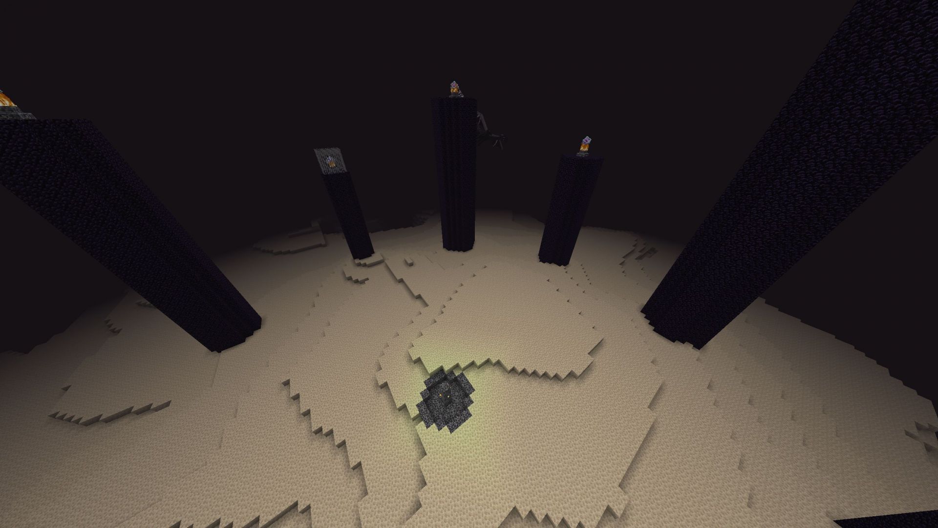 Java Edition will also have End flashes (Image via Sportskeeda Gaming || Mojang Studios)