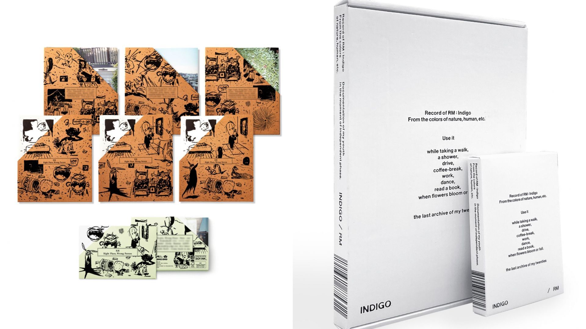 BTS&#039; RM&#039;s solo album, RPWP &amp; Indigo (Images via X/ @bts_bighit)