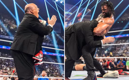 Paul Heyman gives Roman Reigns a new nickname as he breaks silence on Clash in Paris attack