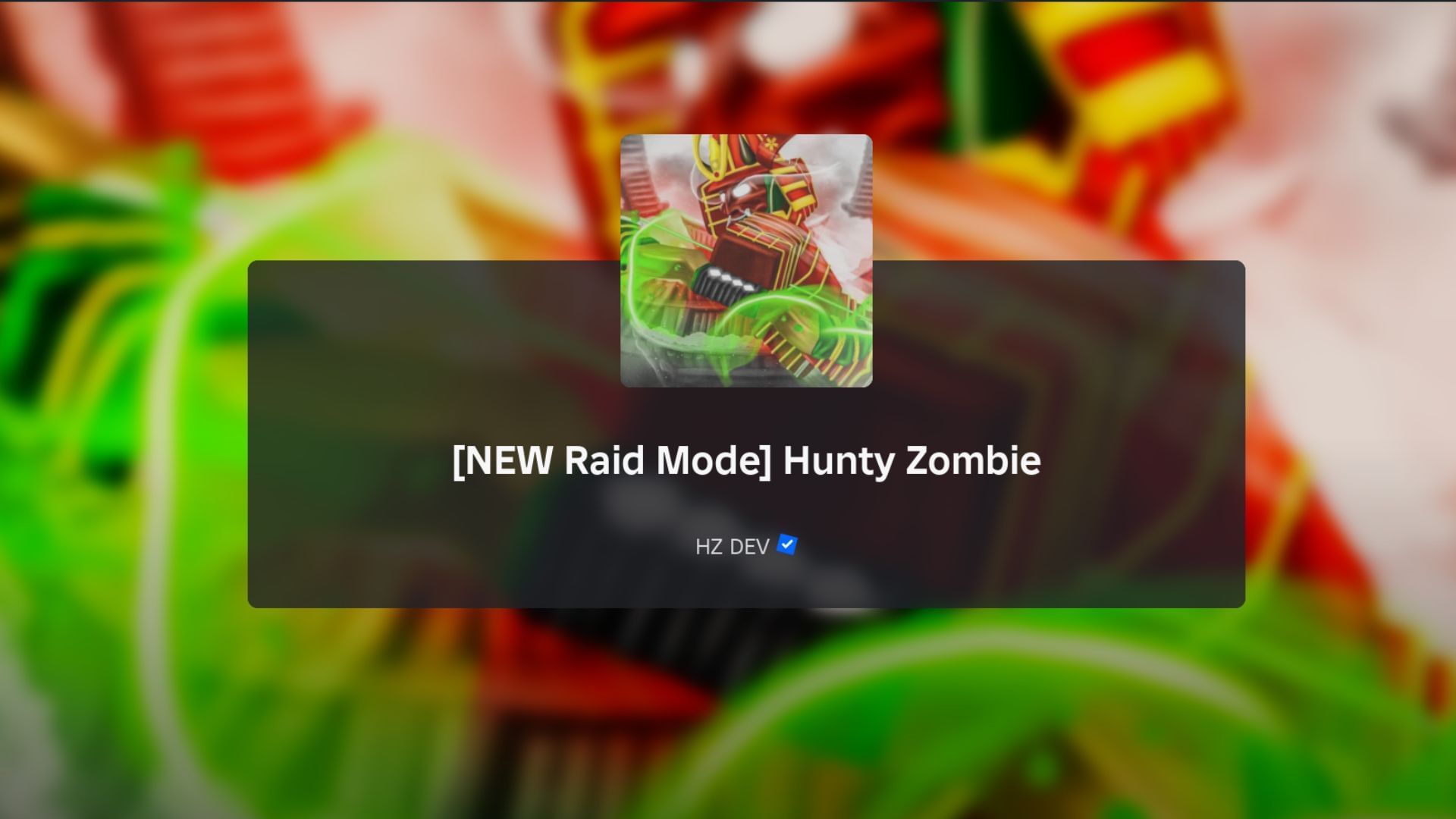 Hunty Zombie loading screen