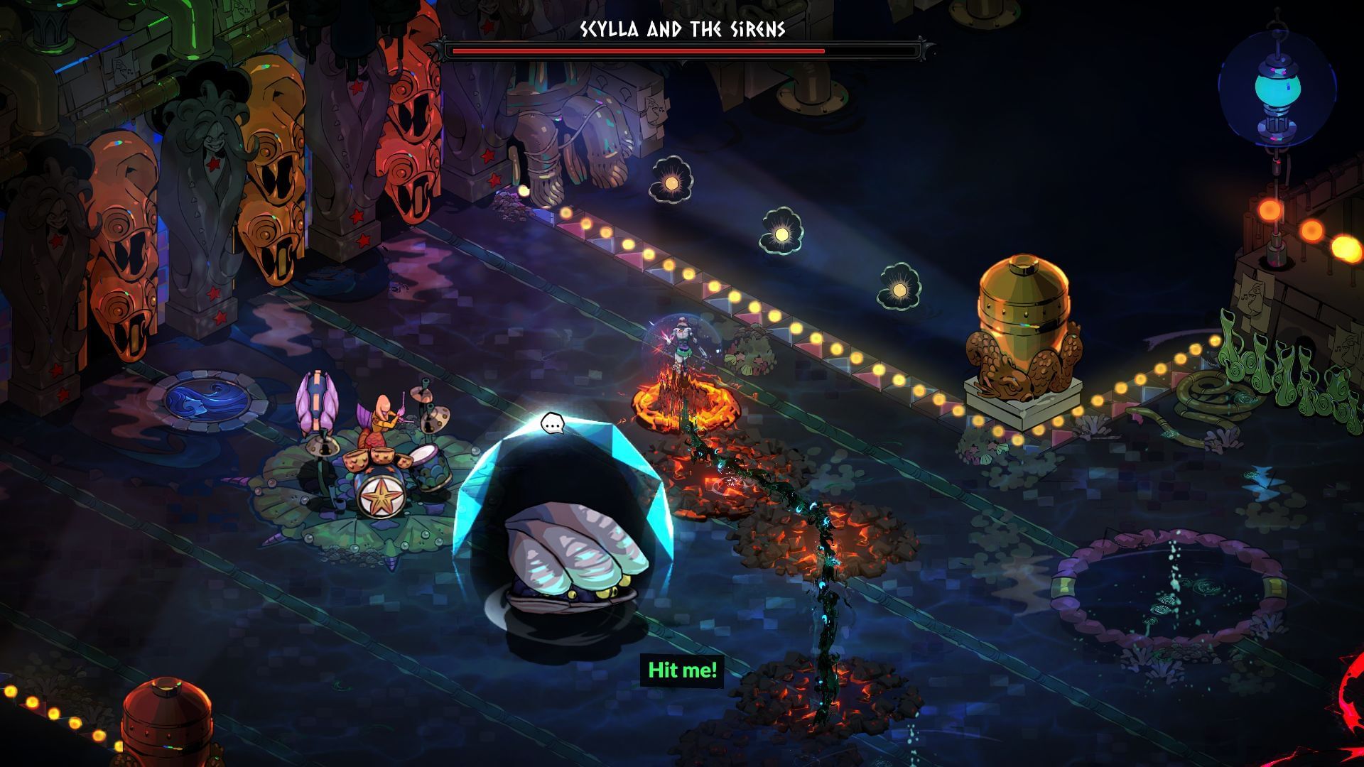 Scylla and the Sirens (Image via Supergiant Games)