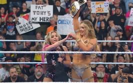 Charlotte Flair pins former champion on SmackDown to retain the Women's Tag Team Titles