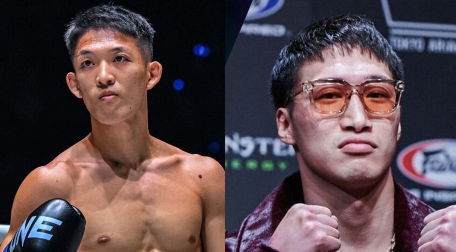 Japanese kickboxing rivals Masaaki Noiri and Rukiya Anpo. -- Photo by ONE Championship