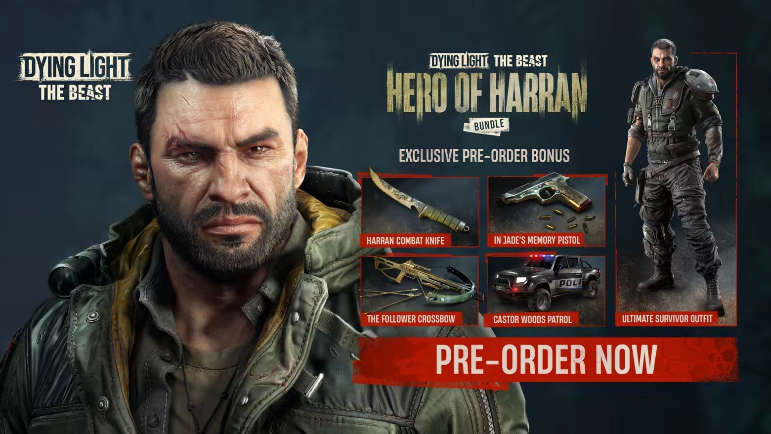 Hero of Harran pre-order bonus bundle contents (Image via Techland)