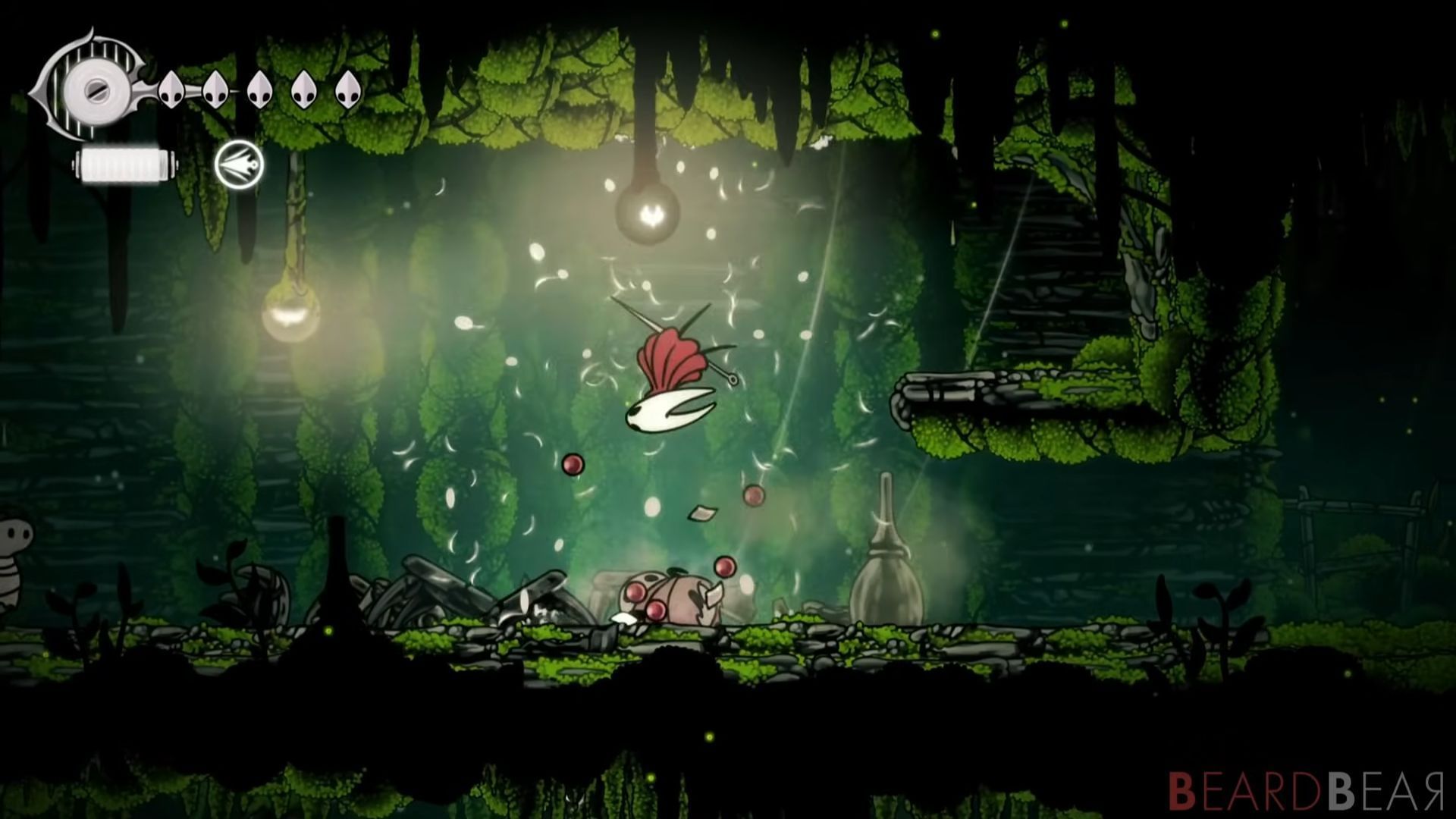 Pogo Jump in Hollow Knight Silksong explored (Image via Youtube/@BeardBear)