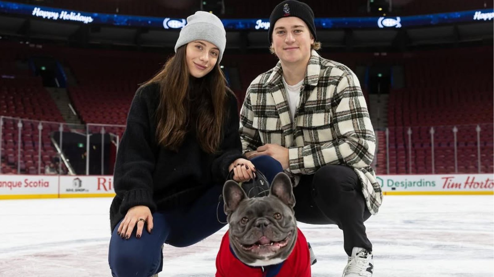 Samuel Montembeault and Daryanne