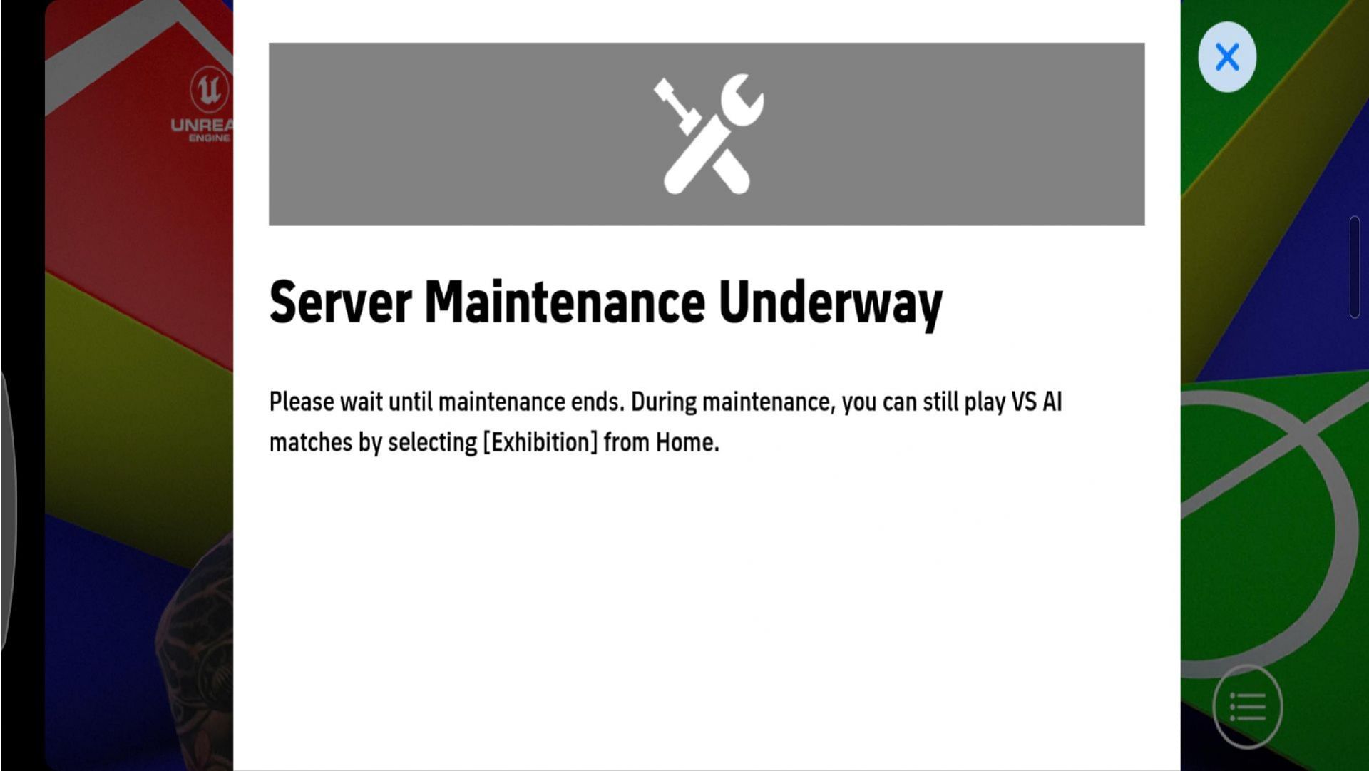 eFootball server maintenance today