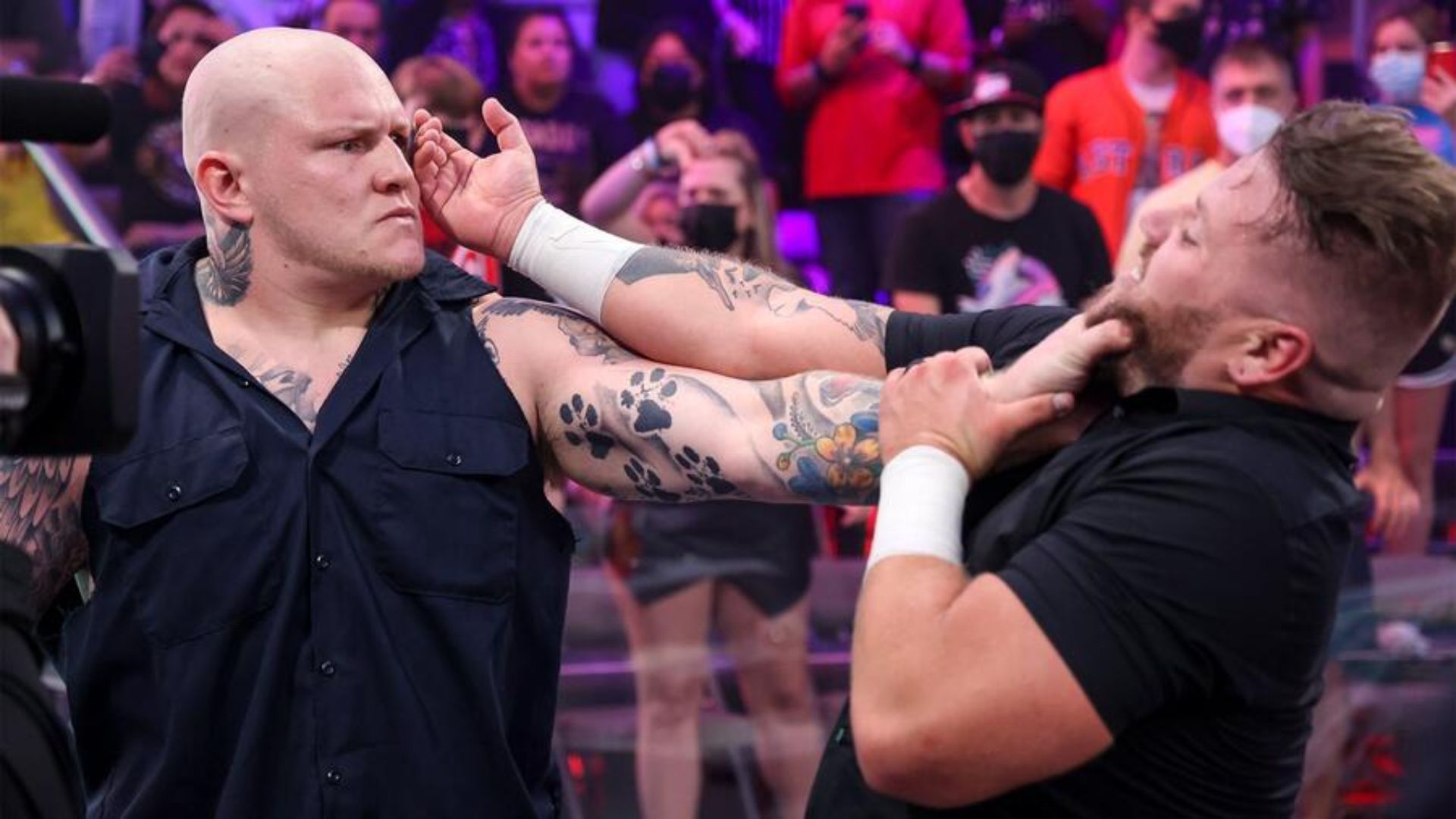 Parker Boudreaux performed as Harland in WWE [Image: WWE.com]