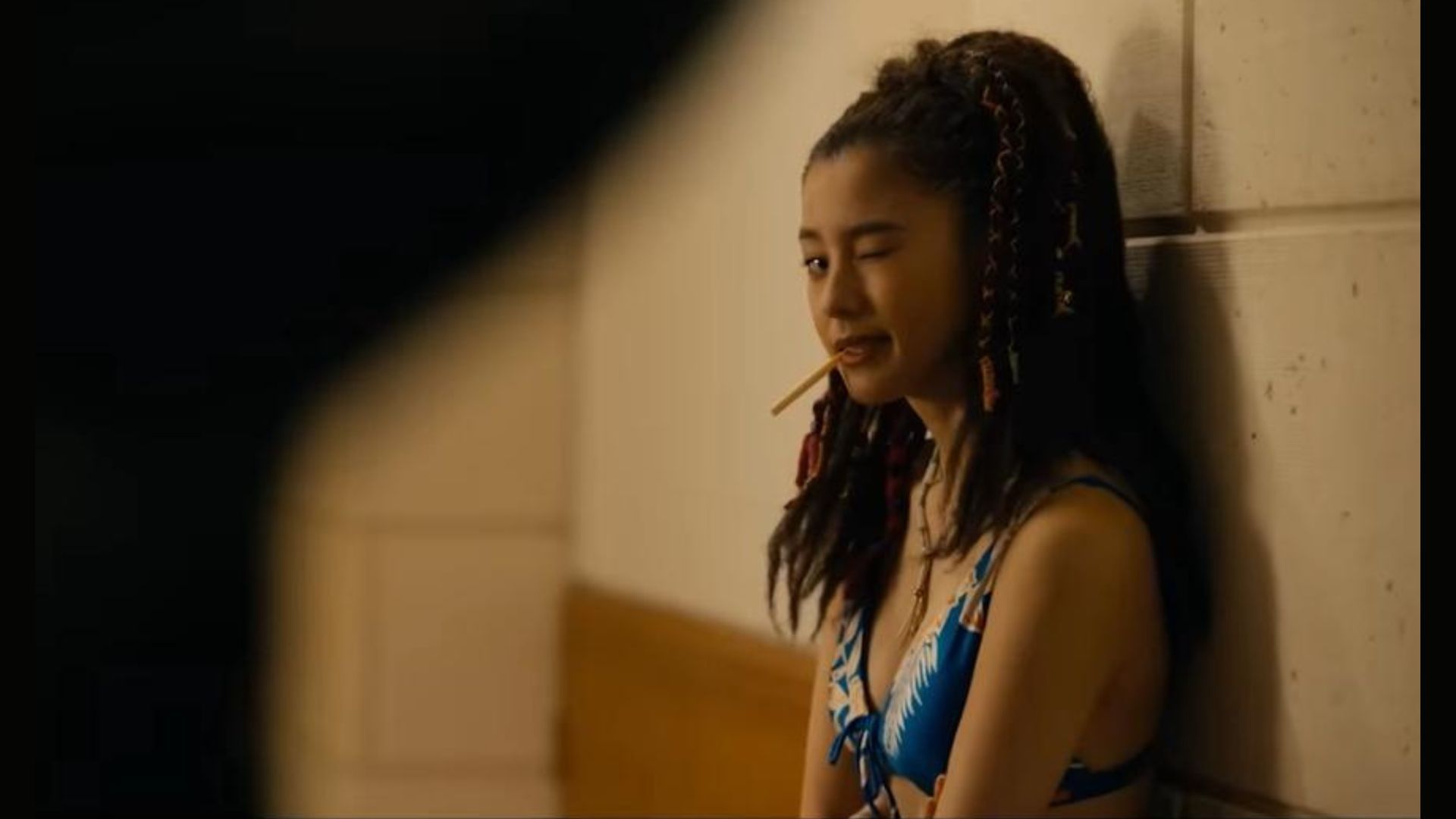 Hikari Kuina in the show Alice in Borderland (Image via YouTube/Netflix)