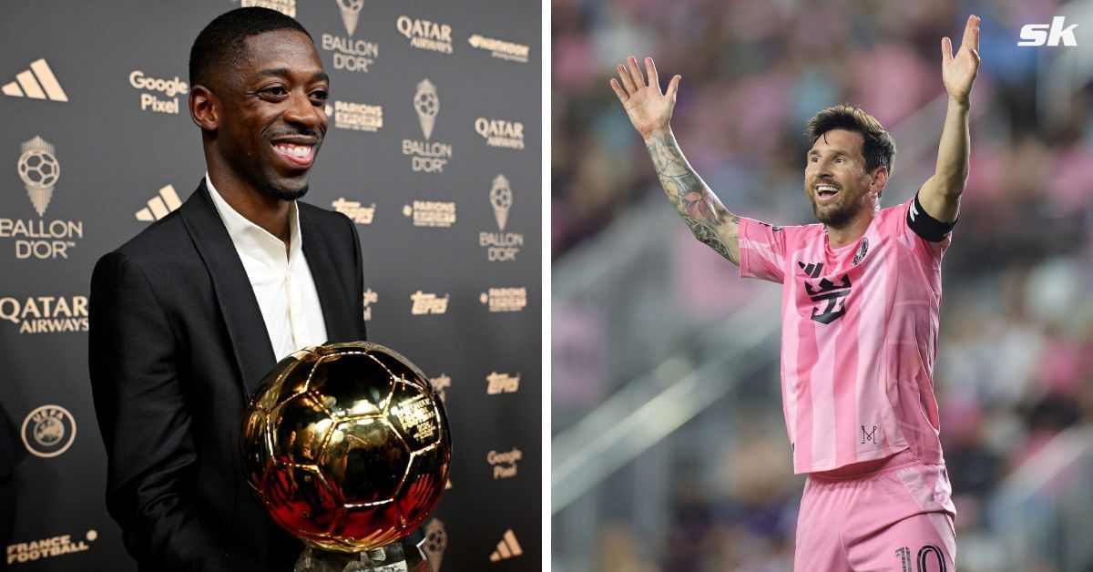 Lionel Messi sends message to Ousmane Dembele after Ballon d