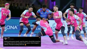 "The team is looking solid now" - Fans react as Jaipur Pink Panthers beat Bengal Warriorz to clinch second consecutive win in Pro Kabaddi 2025