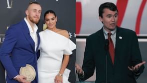 "How sick is the world": George Kittle’s wife Claire lashes out at fake quotes tying 49ers star to Charlie Kirk assassination