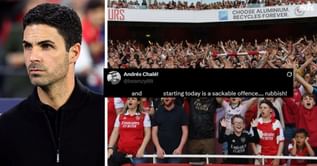 "Them starting is a sackable offence", "Can't ever see a matchday squad again" - Fans slam Arteta for using Arsenal duo in Manchester City draw