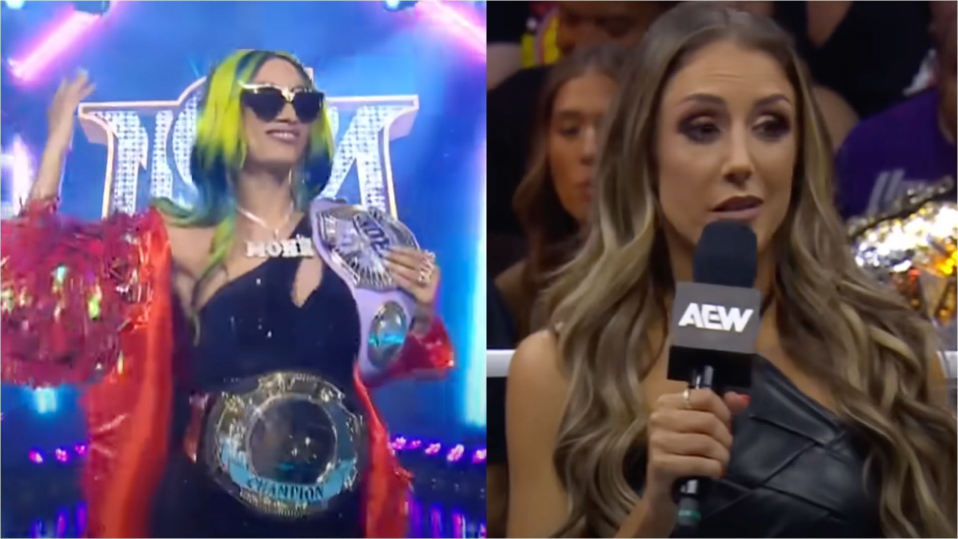 Mercedes Mone and Britt Baker