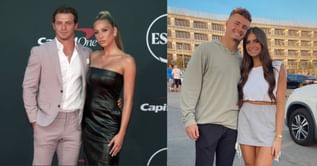 Ladd McConkey's wife Sydney drops 2-word reaction on Braxton Berrios' GF Alix Earle's DWTS debut