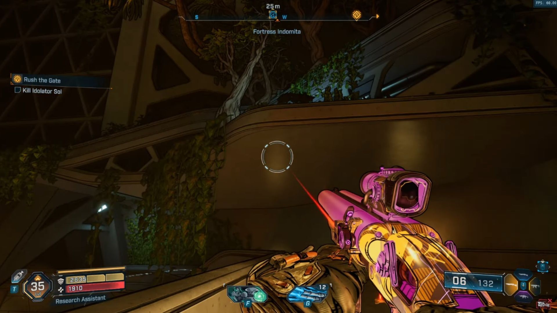 You can find a Vault symbol just up this path (Image via 2K Games/YouTube@ZaFrostPet)