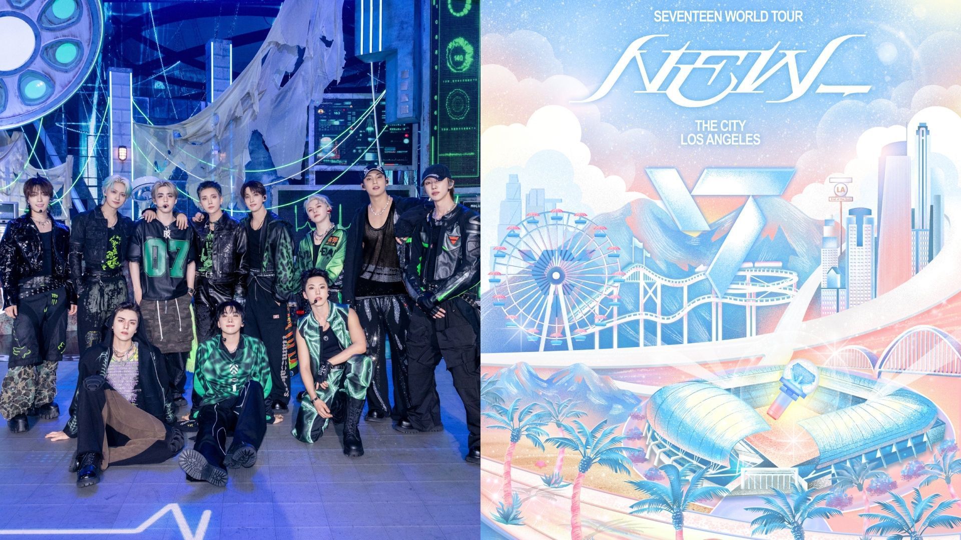 SEVENTEEN THE CITY LA 2025 (Image via X/@pledis_17)