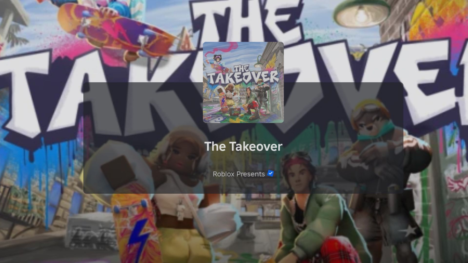 The Takeover loading screen