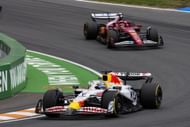 Isack Hadjar (6) leads Charles Leclerc (16) in the Dutch Grand Prix. Source: Getty