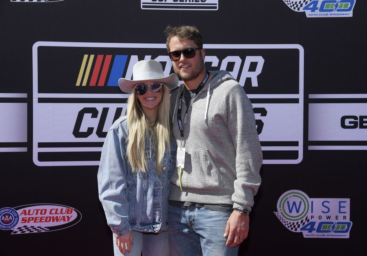 Matthew Stafford's wife Kelly drops flirty 3-word compliment for QB ahead of Rams vs. Texans