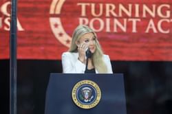 Erika Kirk's speech at Charlie Kirk's memorial explored as she forgives "that young man" who allegedly assassinated activist