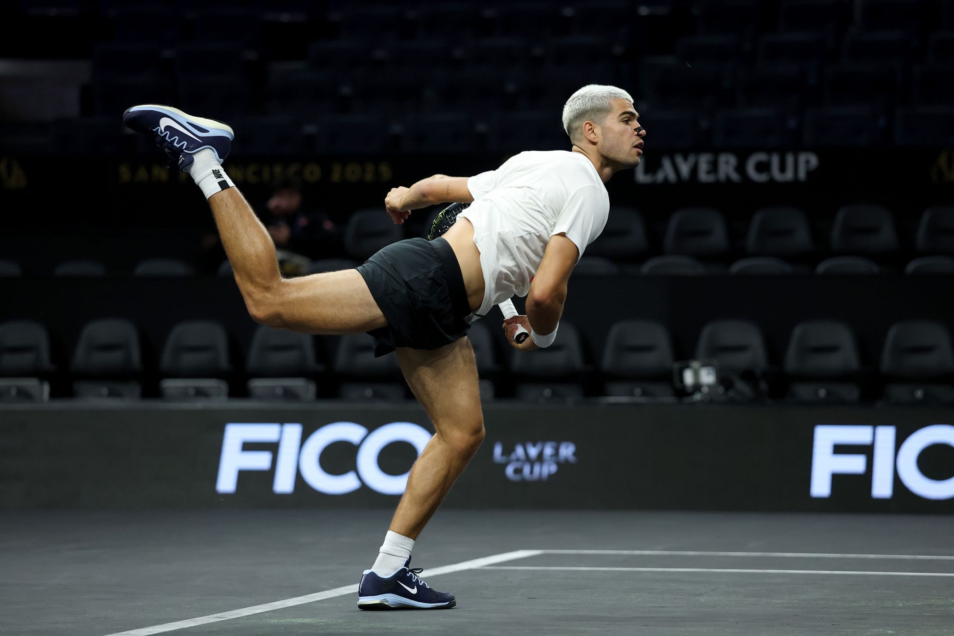 Carlos Alcaraz at the Laver Cup 2025. (Photo: Getty)