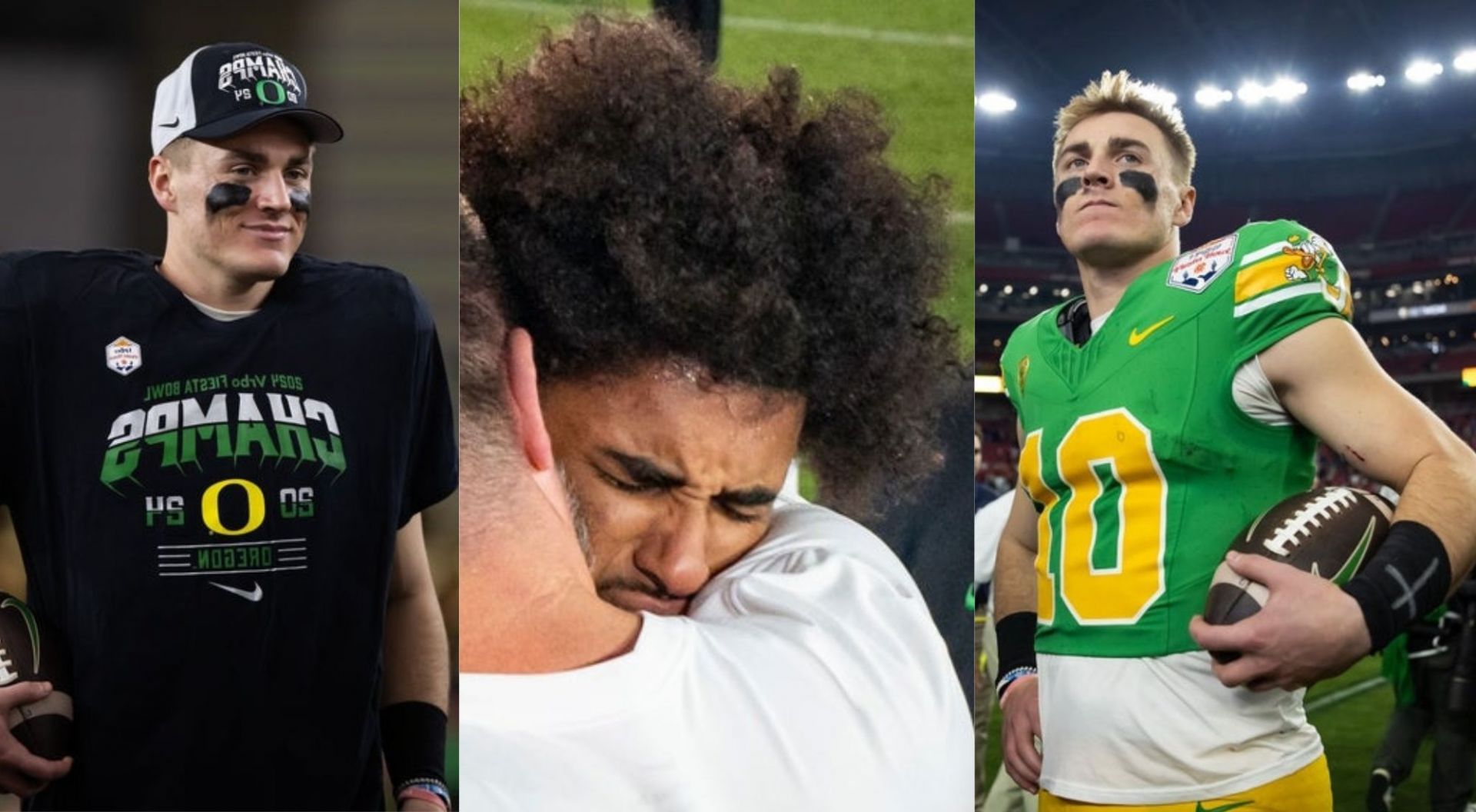 Dante Moore, Dillon Gabriel, Bo Nix (Credit- Getty)