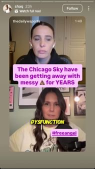 Shaquille O'Neal shared this on Instagram. (Photo: @shaq via @thedailywsports on IG)