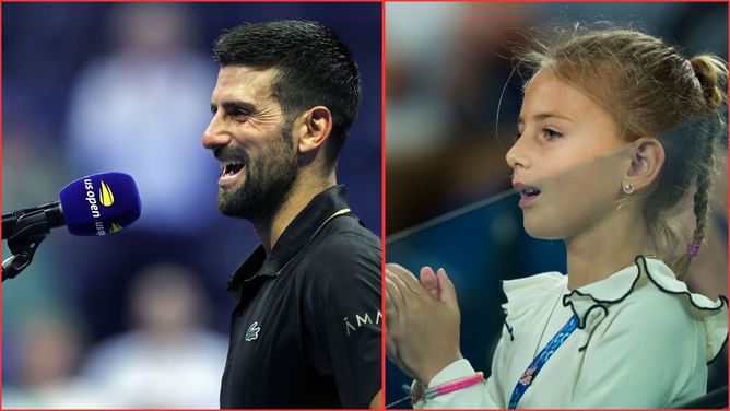 Novak Djokovic reveals how daughter Tara's 8th birthday inspired his unexpected dance after US Open QF win over Taylor Fritz