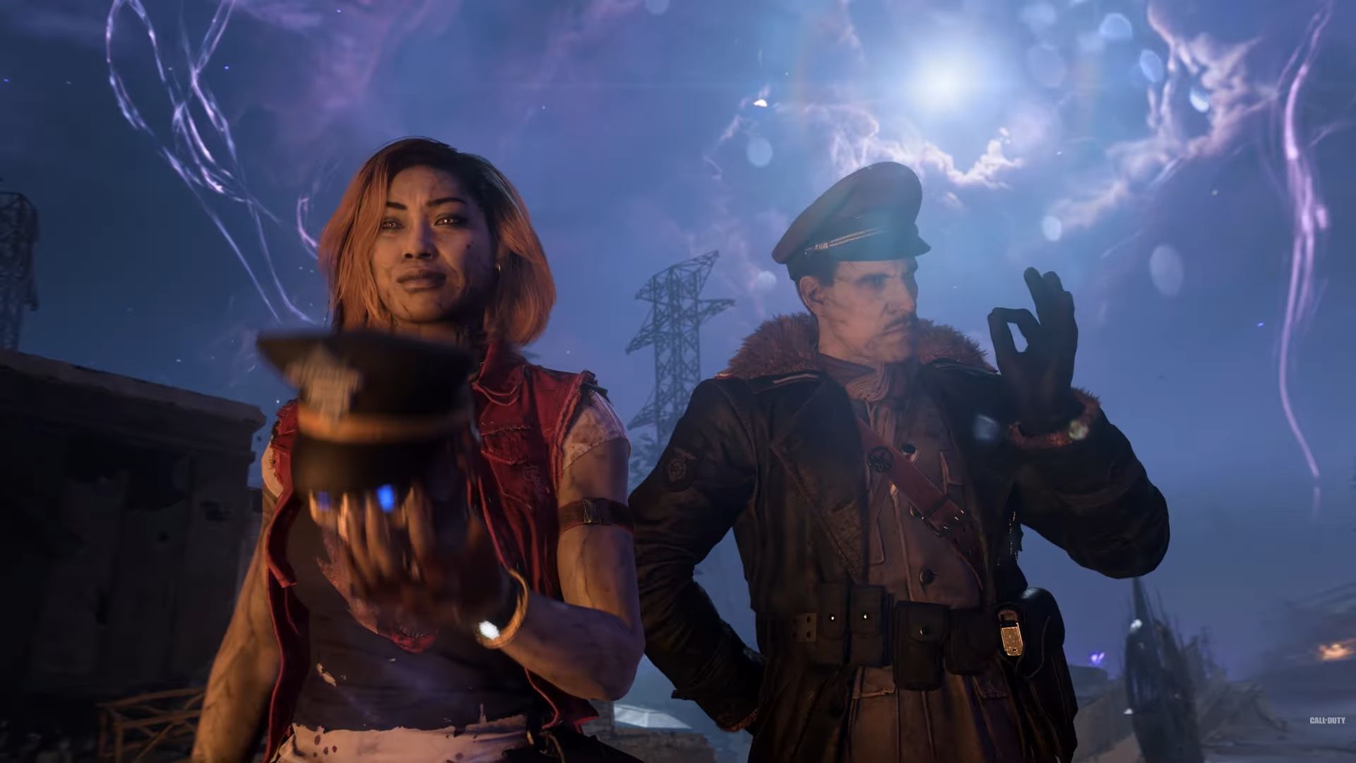 Carrying T.E.D.D&#039;s head (Image via YouTube || @CallofDuty)