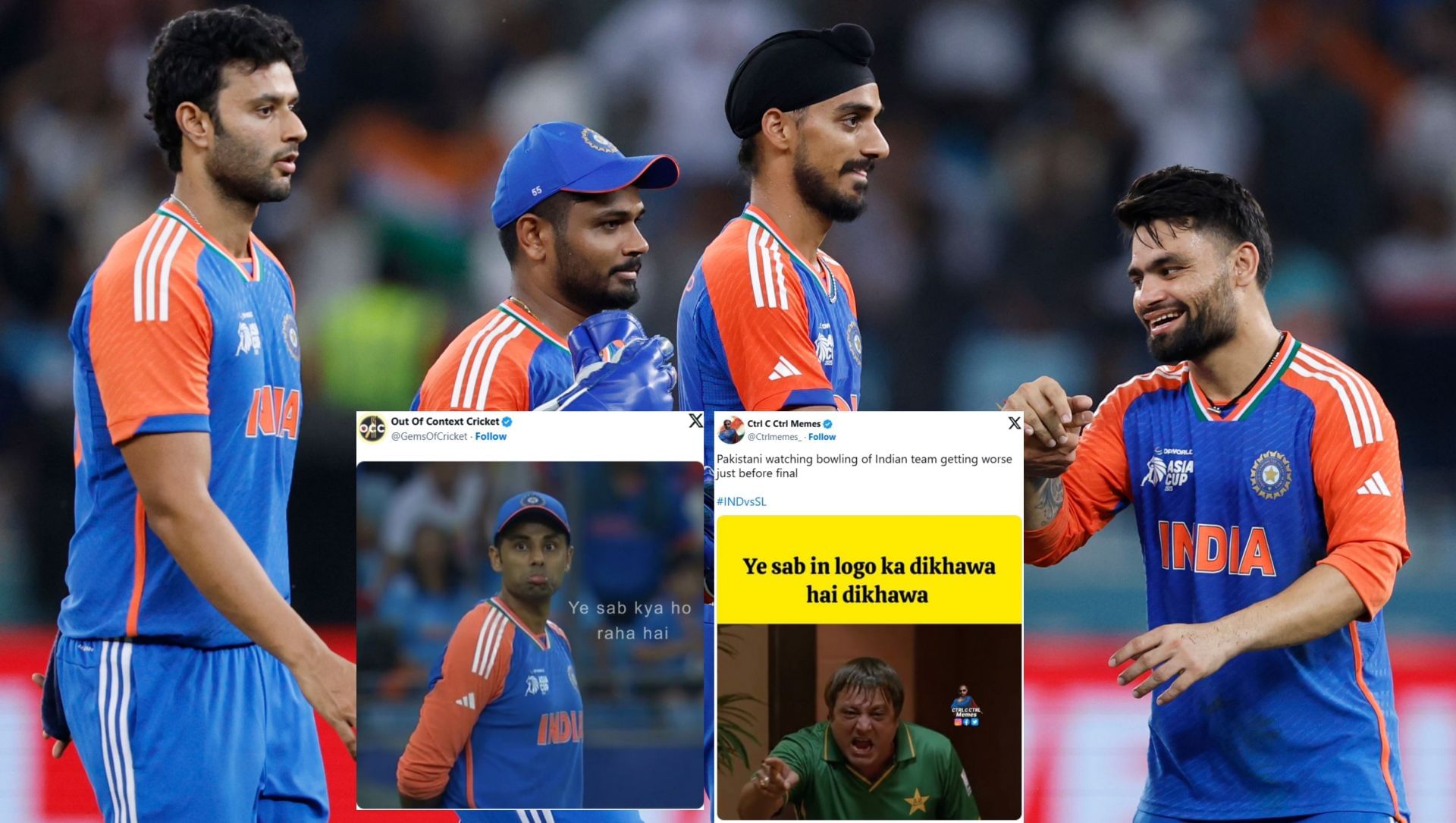 Fans react after India