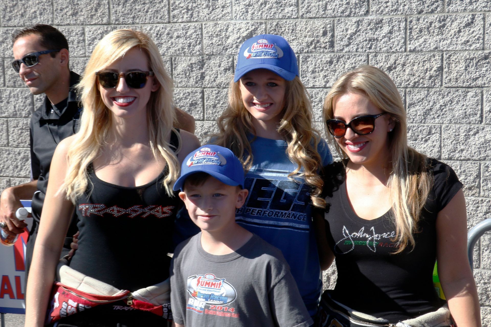 Courtney Force and Brittany Force at the NHRA Toyota Nationals - Source: Getty