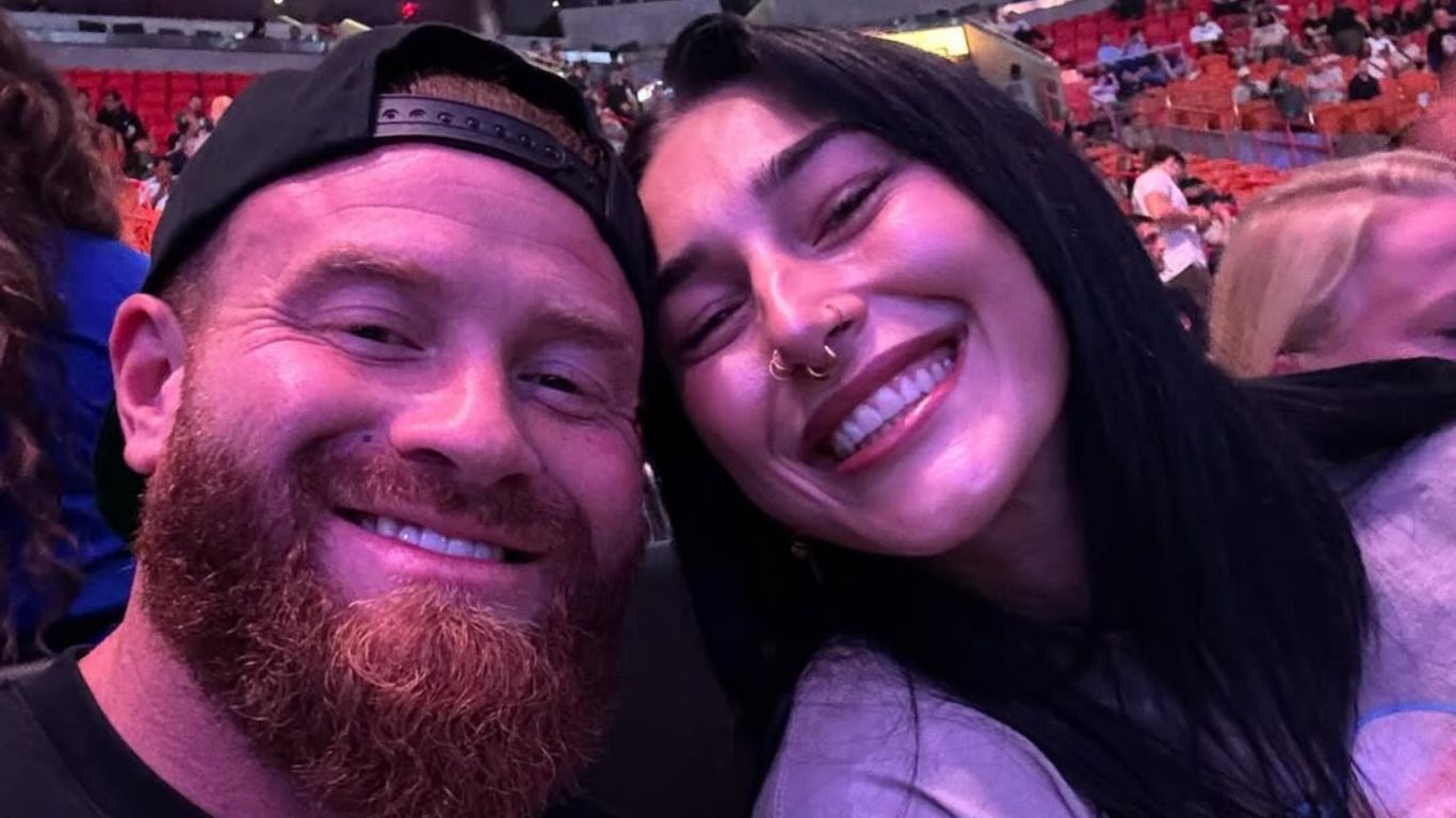 Buddy Matthews and Rhea Ripley [Image via Ripley