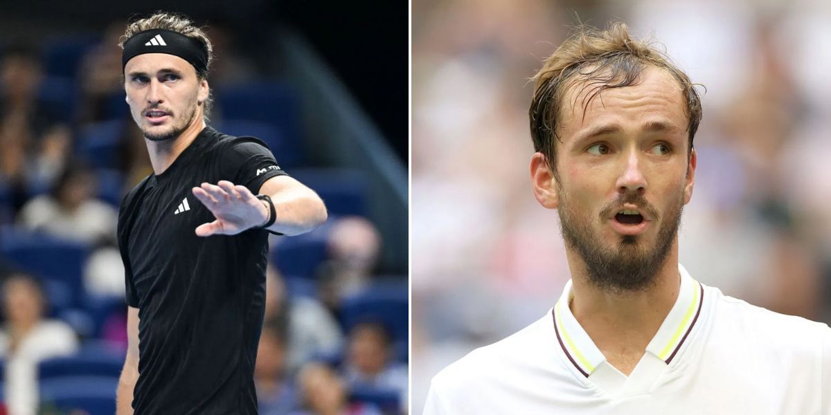 Alexander Zverev yells at father, breaks racket out of frustration in deflating Daniil Medvedev loss (Source: Getty)